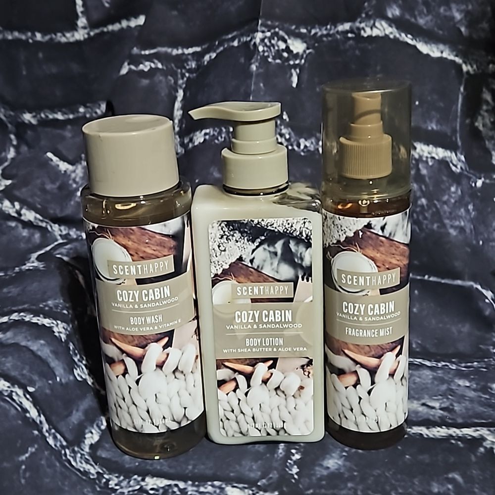 Scenthappy  Christmas Cozy CabinBody Lotion & Body ONLY - mist not included*